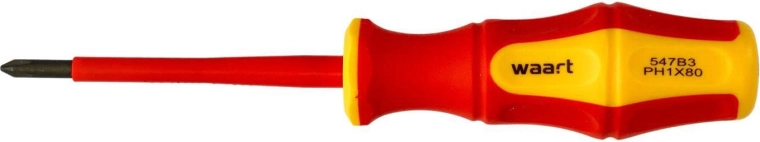 Μονωμένο σταυροκατσάβιδο PH1 × 80 mm VDE
