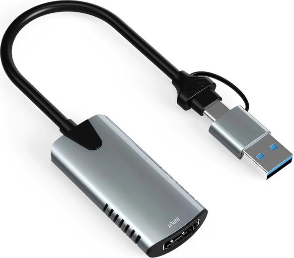 Κάρτα καταγραφής HDMI RENEW FORCE με USB-A και USB-C