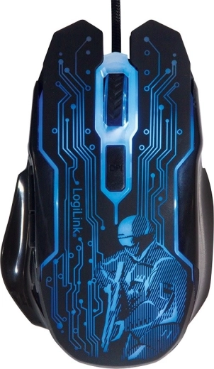 Gaming USB ποντίκι 2400 DPI, μαύρο