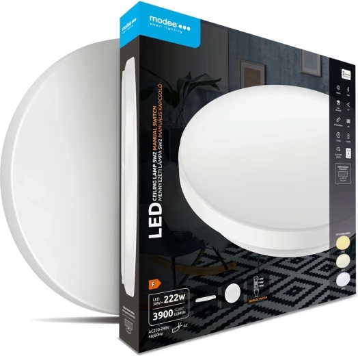 Modee στρογγυλό οροφής φωτιστικό LED 36 W 3CCT 3900 lm με διακόπτη