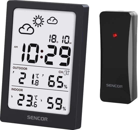 Sencor SWS 2300 b πολυλειτουργικός μετεωρολογικός σταθμός