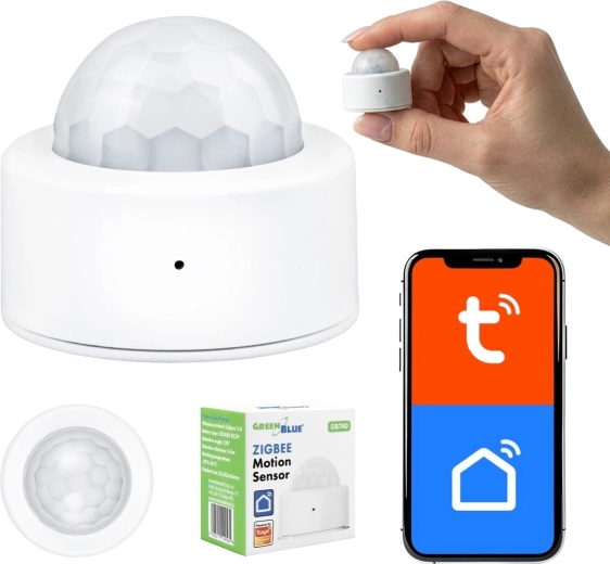 GreenBlue Tuya Zigbee ασύρματος αισθητήρας κίνησης GB740 - 1 τεμάχιο