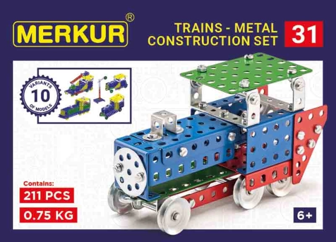 Merkur σιδηροδρομικά μοντέλα – μεταλλική κατασκευή 220 τεμαχίων