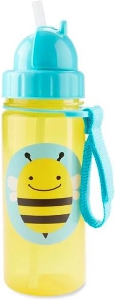 Skip Hop Zoo ποτηράκι με καλαμάκι μέλισσα 385 ml