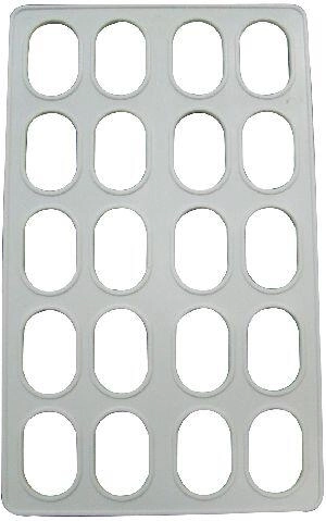 Στένσιλ για μινιλασκόνκι 30 × 18 cm, 20 οπές