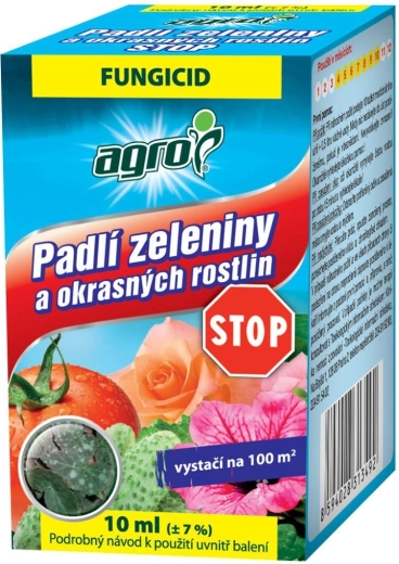 STOP ωίδιο – συστημικό μυκητοκτόνο για λαχανικά και καλλωπιστικά φυτά 10 ml