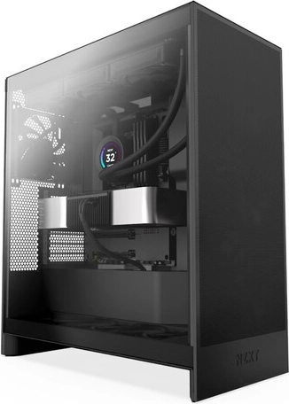 NZXT H7 Flow midi tower με πλαϊνό από σκληρυμένο γυαλί (2024) μαύρο