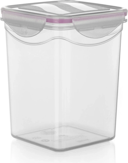 Αεροστεγές τετράγωνο δοχείο LARA 1,8 l