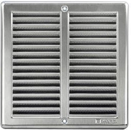 Αερογρίλια με σίτα 250 × 250 mm ανοξείδωτη