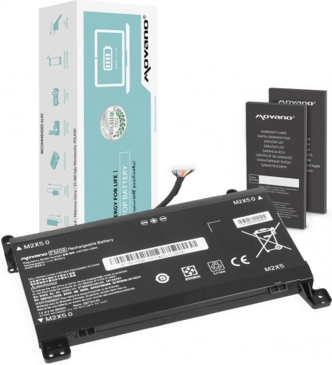 Μπαταρία Movano FM08 για HP Omen 17-AN, 5973 mAh, 86 Wh