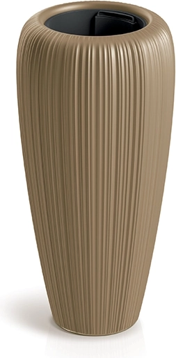 Γλάστρα Orobo 29 cm, καραμελέ