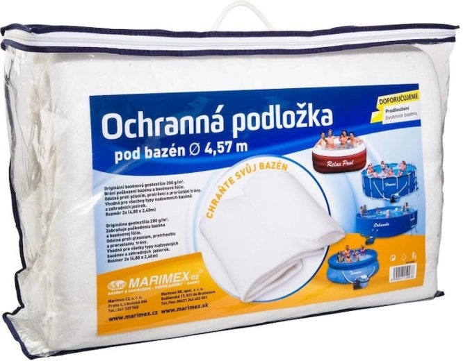 Προστατευτικό υπόστρωμα κάτω από πισίνα από γεωύφασμα 4,57 m - 1 τεμάχιο