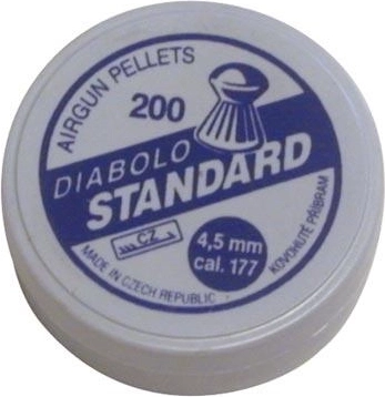 Μολυβάκι ψαρέματος diabolo 4,5 mm – συσκευασία 200 τεμ.