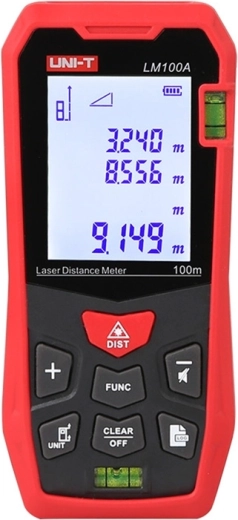 Λέιζερ αποστασιόμετρο Uni-T LM100A 100 m