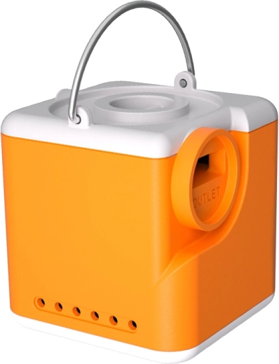 Flextail Nano Pump 5C1 φορητή αντλία 3σε1 πορτοκαλί
