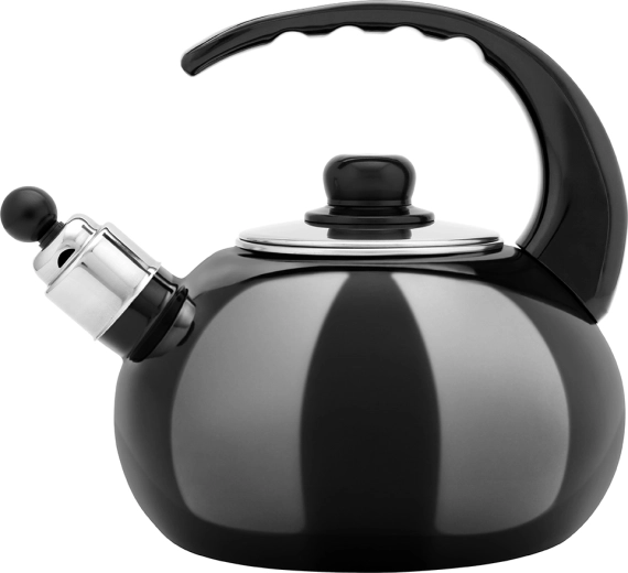 Σμάλτινη τσαγιέρα 2,5 l μαύρη