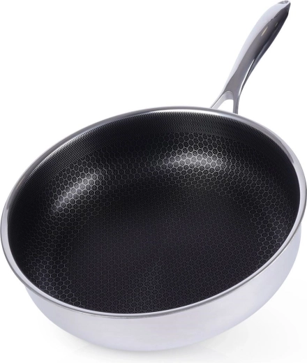 Βαθύ ανοξείδωτο τηγάνι COOKCELL 28 cm