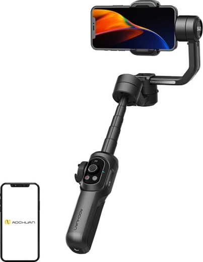 AOCHUAN Smart S2 σταθεροποιητής για κινητό (μαύρο)