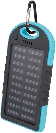 Setty ηλιακό powerbank 5000 mAh μπλε