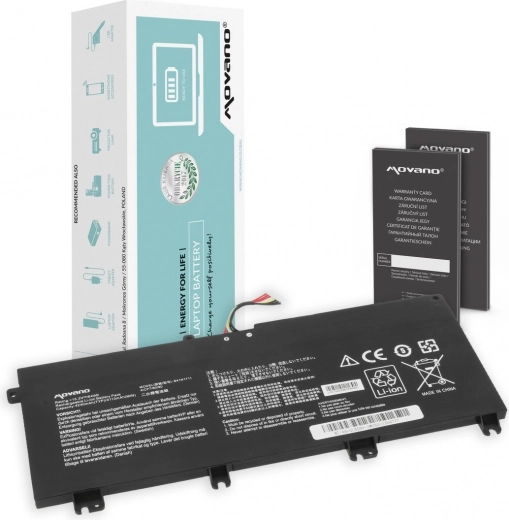 Μπαταρία Movano B41N1711 για Asus ROG Strix GL703VD, GL503VM, GL503VD και FX503VM