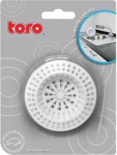 Πλαστικό σιτάκι για νεροχύτη TORO, σετ 2 τεμ., διάμετρος 7 cm