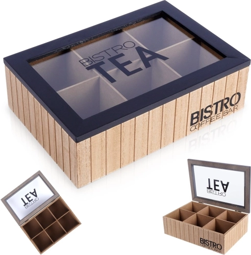 Γυάλινο καπάκι με μαύρο πλαίσιο