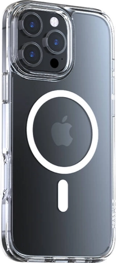 Διαφανής θήκη Torras Diamond‑Mag για iPhone 16 Pro