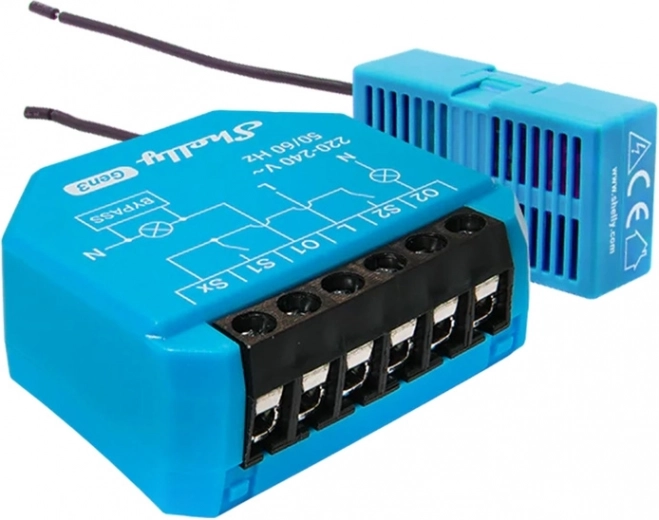 Shelly 2L Gen3 WiFi διπλοκάναλος ρυθμιστής φωτισμού