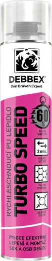 Αφρός PU συναρμολόγησης Turbo Speed 750 ml – ταχείας σκλήρυνσης