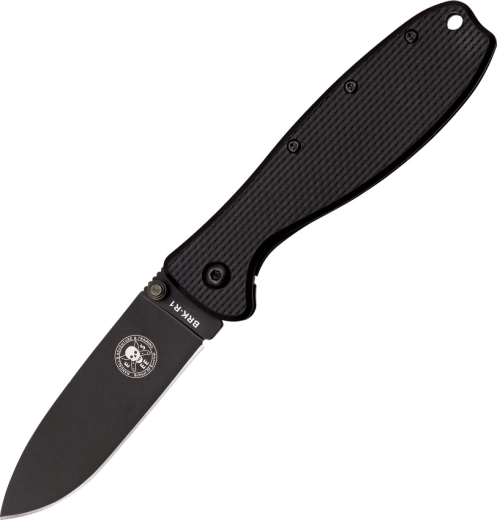 Αναδιπλούμενο μαχαίρι ESEE Zancudo Black, 7,7 cm, ολόμαυρο, FRN