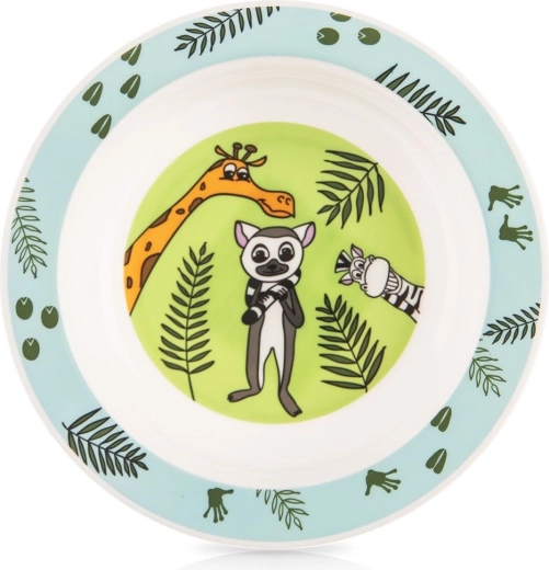 Παιδικό βαθύ πιάτο Safari 16 cm, 350 ml