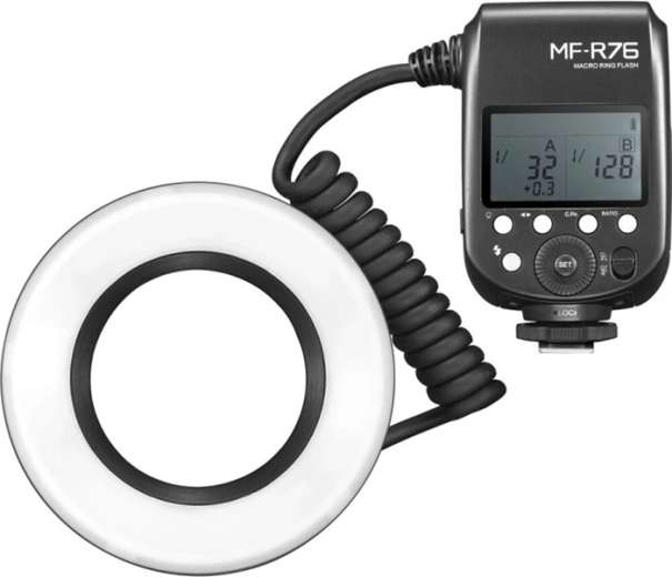 Godox MF-R76 μακρο δακτυλιοειδές φλας