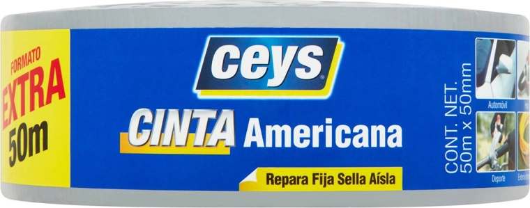 Γενικής χρήσης αυτοκόλλητη ταινία 50 mm × 50 m TACKCEYS EXPRESS