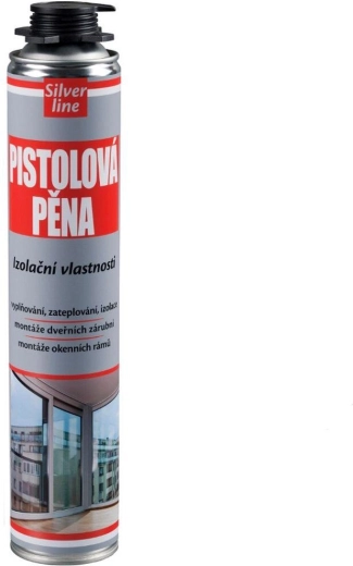 Πιστολοειδής αφρός συναρμολόγησης SILVER LINE 750 ml