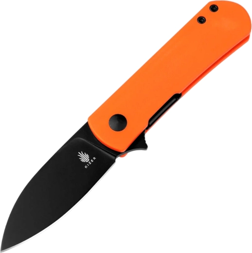 Kizer Yorkie αναδιπλούμενο σουγιάς τσέπης με ατσάλι Nitro-V και λαβή G10 πορτοκαλί - 1 τεμάχιο