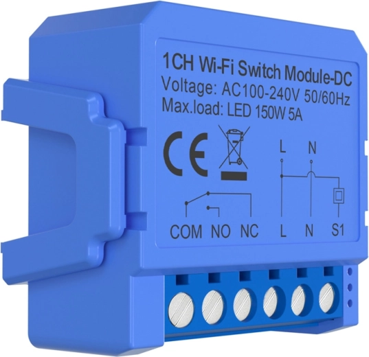Επαφή χωρίς τάση για DC 12–32 V