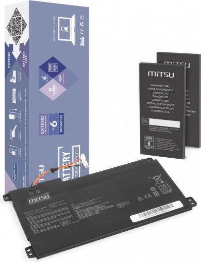 Μπαταρία MITSU για Asus E410MA και L410MA 3550 mAh