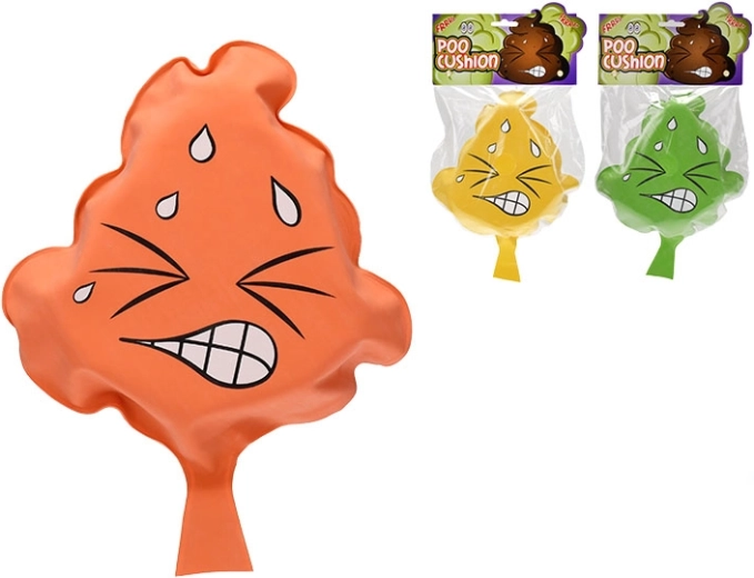 Μαξιλαράκι με ήχο κλανιάς σε σχήμα emoji κακά POO