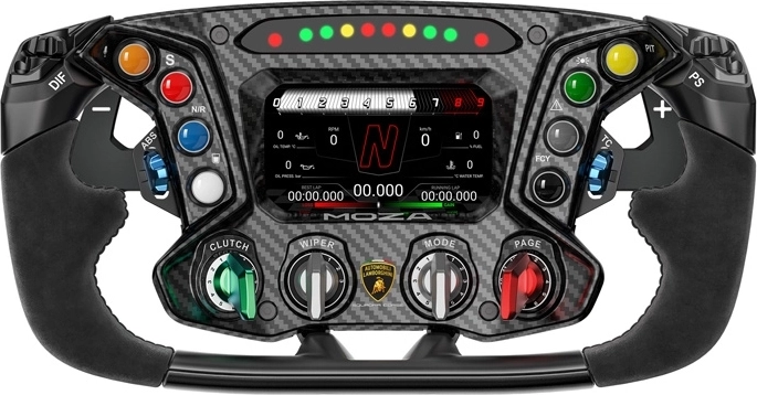 Moza RS070 Lamborghini Essenza SCV12 τιμόνι sim‑racing