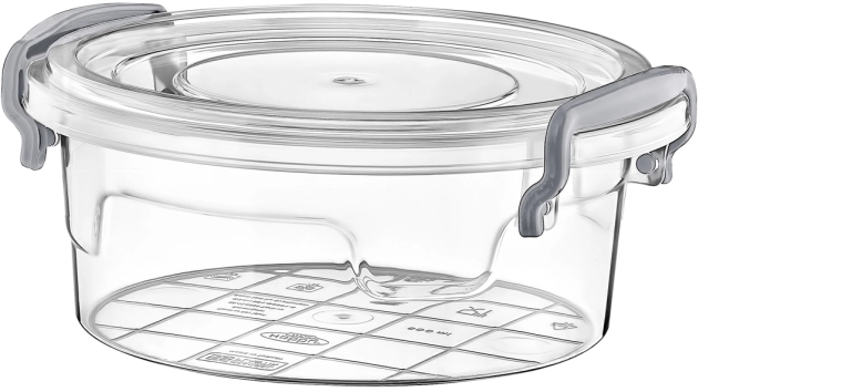 Στρογγυλό δοχείο τροφίμων Multi Box 1,2 l με στεγανό καπάκι