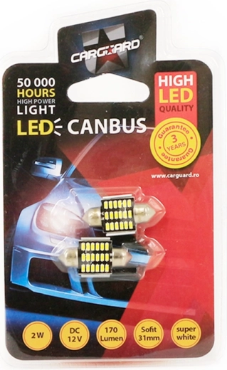 LED λαμπτήρας Sofit 31 mm για φώτα φρένων