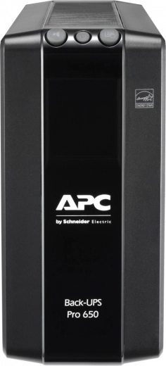Εφεδρικό τροφοδοτικό APC Back-UPS Pro 650VA με AVR και LCD, 6x IEC C13