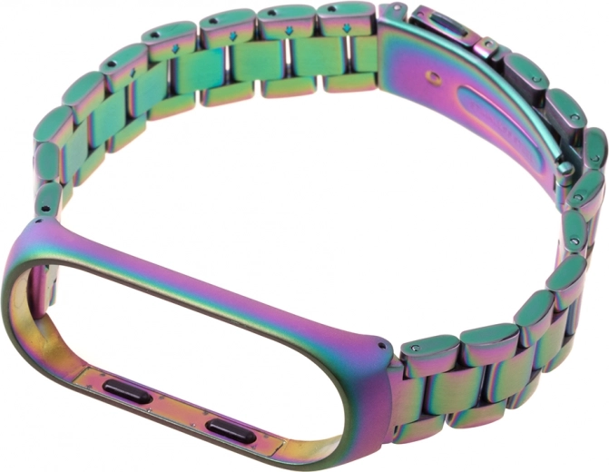 Μεταλλικό λουράκι για Xiaomi Mi Band 3/4 – ουράνιο τόξο