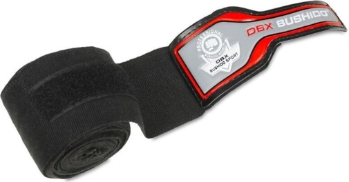 Μποξερικοί επίδεσμοι DBX BUSHIDO Pro – μαύροι, 4 m