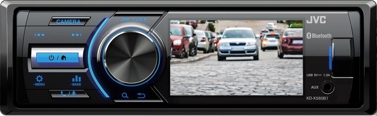 Ραδιόφωνο αυτοκινήτου JVC με Bluetooth και οθόνη