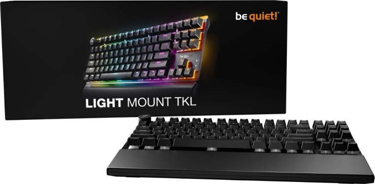 Be quiet! Light Mount TKL αθόρυβο γραμμικό μηχανικό πληκτρολόγιο