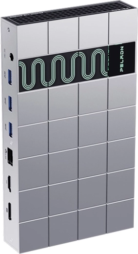Σταθμός σύνδεσης Peladn G2E Thunderbolt 5 ασημί