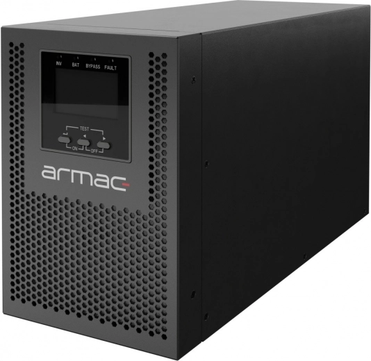 Εφεδρική τροφοδοσία UPS Armac Office On‑Line PF1 1000 VA με LCD, 4× IEC C13, μεταλλικό σασί, dust‑free