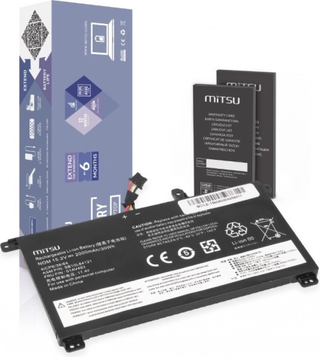 Μπαταρία για Lenovo ThinkPad T570 και T580 2000mAh