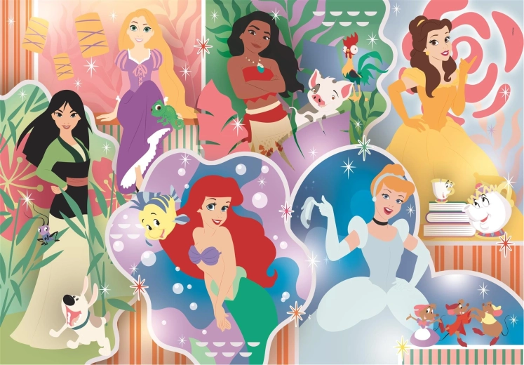 Maxi παζλ Disney πριγκίπισσες 24 κομμάτια CLEMENTONI